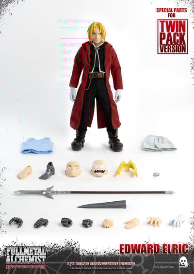 Alphonse & Edward Elric Twin Pack - FigZero - Threezero (22)