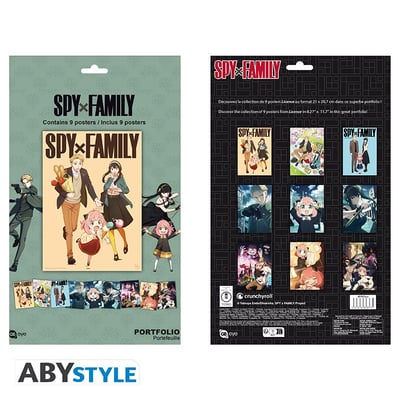 Spy X Family - 9 Poster (21 x 29,7 cm) - Portfolio Characters S4 - AbyStyle (11)