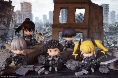 Alright everyone, let’s show these kaiju what humanity can do! (ง •̀_•́)ง · Nendoroid 2448 Kafka Hibino