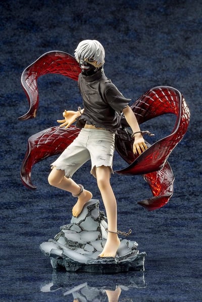 Ken Kaneki - Awakened Repaint (ARTFX J, Kotobukiya, Neuauflage) Figur - 2