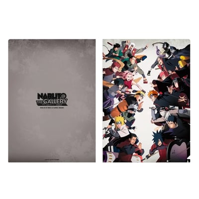 Clear Plastic File Folder - Naruto The Gallery Key Visual - 1