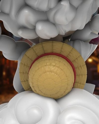 Ruffy Gear 5 - One Piece - Freeny's Hidden Dissectibles Wanted Series - Mighty Jaxx (2)