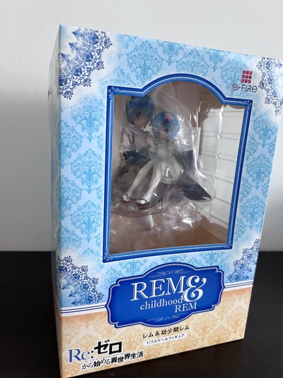 Rem & Childhood Rem - S-Fire - Sega Statue (Re:Zero, 23 cm)