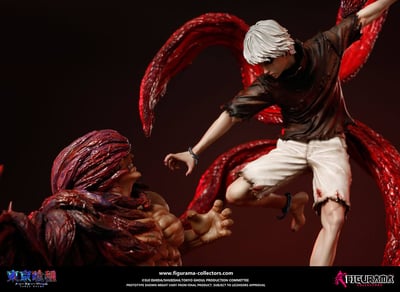 Ken Kaneki vs. Jason / Yakumo Oomori – Elite Fandom Statue (Figurama Collectors, Tokyo Ghoul, limitiert, LED, 1/6) - 7