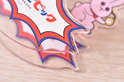 Popuko & Rabbit - Pop Team Epic Rocking Acrylaufsteller - Good Smile Moment (6)