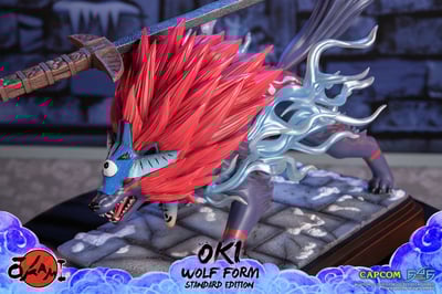 Oki - Wolf Form - Okami Statue - First 4 Figures (16)