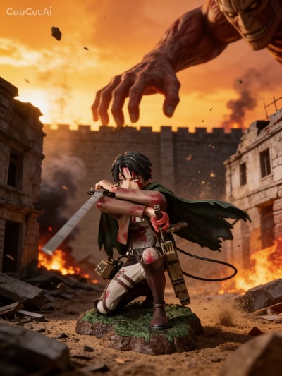 Levi (Fortitude Version) - Attack on Titan - ARTFX J - Neuauflage
