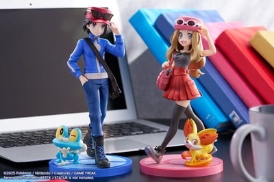 Calem und Froxy - Pokémon Figure Series - ARTFX J - Kotobukiya - 22