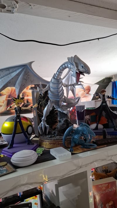 Blauäugiger Weißer Drache - Weiße Edition - First 4 Figures Yu-Gi-Oh! PVC Figur