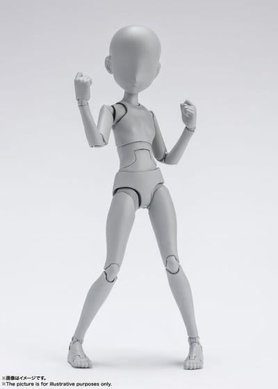 Body-Chan DX Set - Ken Sugimori Edition Gray Color - S.H. Figuarts (4).jpg