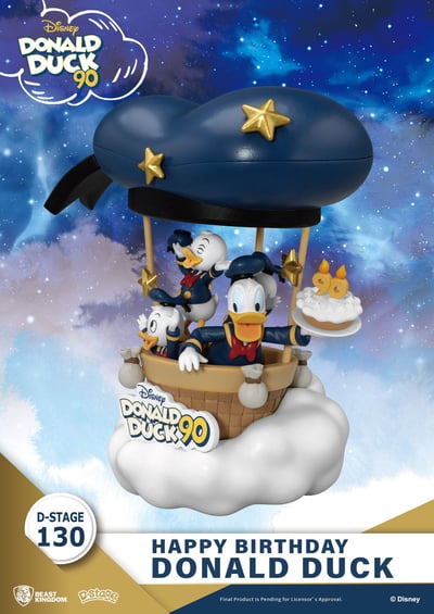 Donald Duck - 90th-Happy Birthday- Disney D-Stage - Beast Kingdom Toys (2)