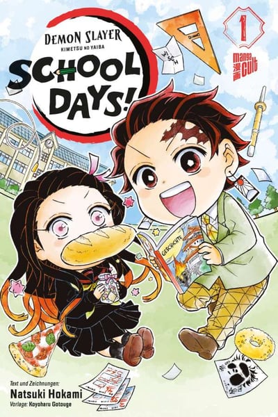 Demon Slayer: Kimetsu no Yaiba - School Days - Manga Cult - Band 1 (1)
