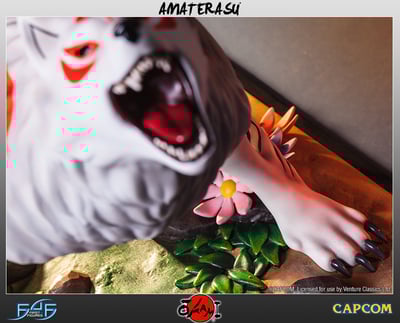 Amaterasu & Issun - Okami First 4 Figures Statue - 10