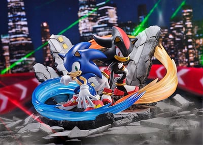 Sonic und Shadow - Sonic Adventure 2 - S-Fire Super Situation Figure - Sega (10)