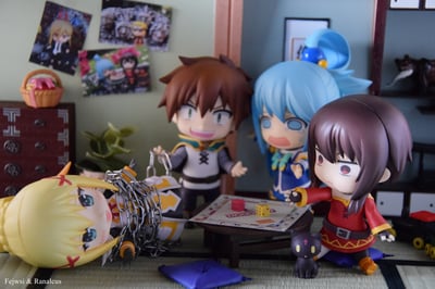 That moment when those four are playing monopoly! 