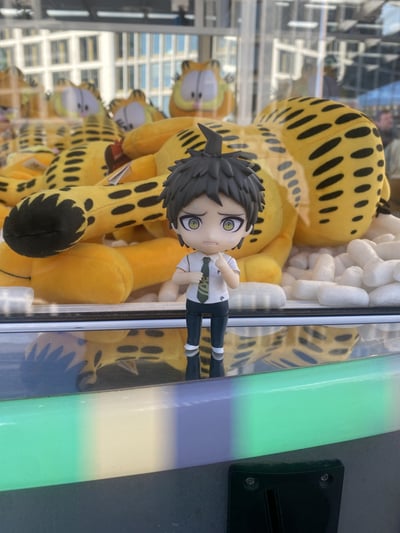 GULP…..hes right behind me isnt he · Nendoroid 2828 Hajime Hinata
