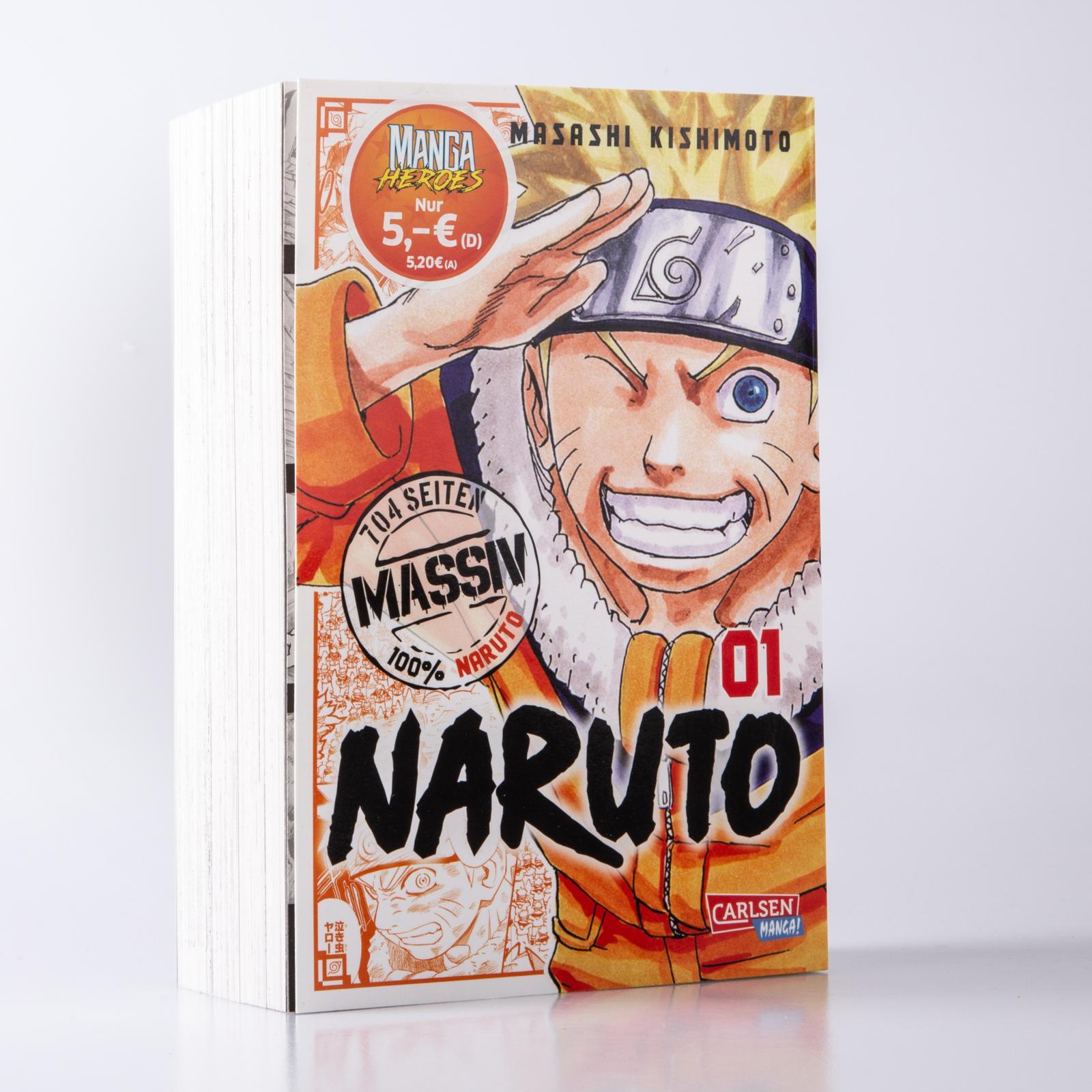 Naruto Massiv - Carlsen - Band 1 - 4