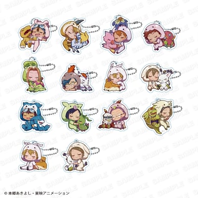 Zufällige Auswahl - Digimon Adventure - Acrylanhänger (GyaoColle Trading) - Y Line (1)