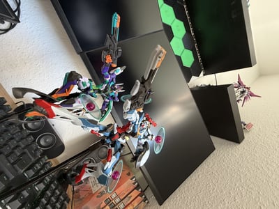 HG GQuuuuuX und HG GFred  · GQuuuuuuX (Endymion Unit Awakened) - Mobile Suit Gundam GQuuuuuuX - HG 1/144 - Modelkit - Bandai Spirits