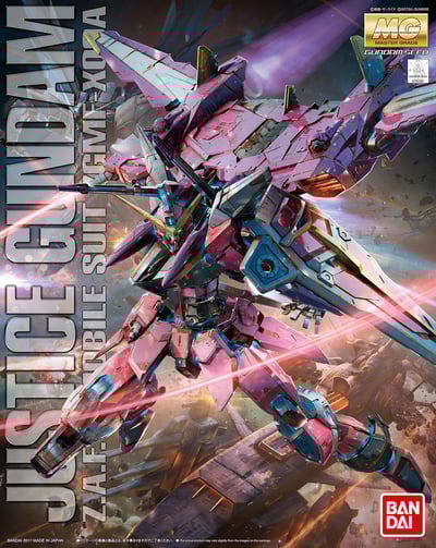Justice Gundam - Mobile Suit Gundam SEED - MG 1/100 Modelkit - Bandai Spirits (1)