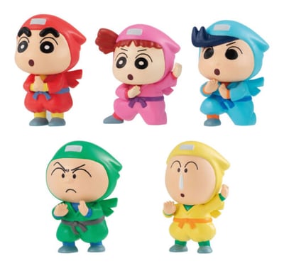 Zufällige Auswahl - Crayon Shin-chan - Mini Figuren (Mononoke Ninja Jinfuden Version) - Bandai.jpeg