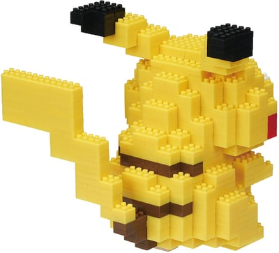 Pikachu - Pokémon // Deluxe NANOBLOCK - NBPM_036 (1)