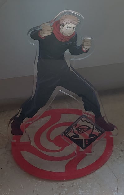 Yuji Itadori - Jujutsu Kaisen - Acrylaufsteller - AbyStyle · Yuji Itadori - Jujutsu Kaisen - Acrylic Stand - AbyStyle