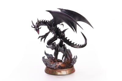 Rotäugiger schwarzer Drache - Schwarze Edition - First 4 Figures Yu-Gi-Oh! PVC Figur (6)