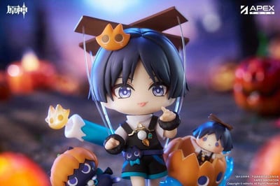 Genshin Impact You Ye Qi Xiang Series Chibi Chara PVC Statue Wanderer 10 cm     - 10