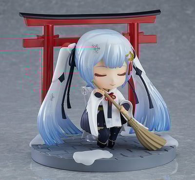 Nendoroid 850 Hatsune Miku Crane Priestess Ver. - Snow Miku 2018 - 5