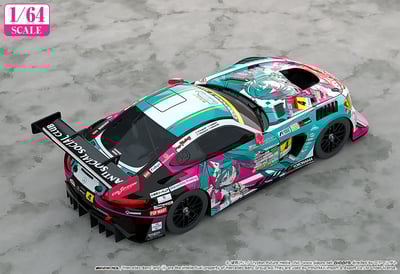 Hatsune Miku AMG 2025 - Season Opening - Itasha 1/64 - Good Smile Racing - 2