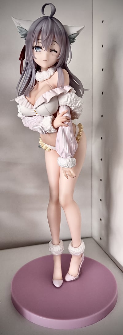 Tenitol Tall Alya mit Bonus Gesicht · Alya - White Fox - Tenitol Tall PVC Statue by Furyu (31 cm)