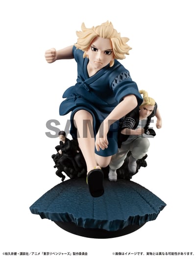 Set - Toman Heroic Scenes Vol. 2 - Tokyo Revengers Petitrama Series - Megahouse (4 Figuren) (8)