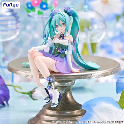 Hatsune Miku - Flower Fairy Morning Glory - Noodle Stopper - Furyu (2)
