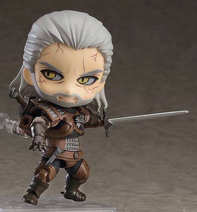 Nendoroid 907 Geralt – The Witcher 3: Wild Hunt Chibi Collectible - 4