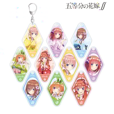 Zufällige Auswahl - The Quintessential Quintuplets Season 2 - Acrylanhänger (Cherry Blossom Kimono Version) - Armabianca (1)