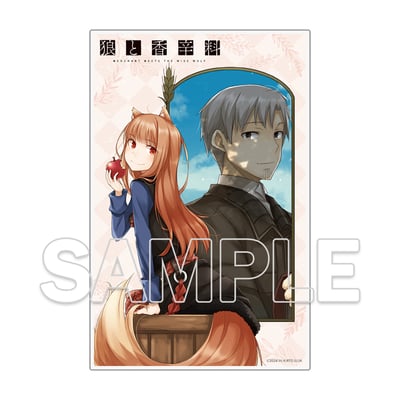 Spice and Wolf - Acrylbild / Acrylaufsteller (Dengeki Bunko Renewal Cover 1) - Kadokawa (1)