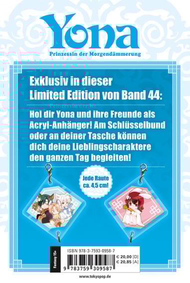 Yona Prinzessin der Morgendämmerung - Tokyopop - Band 44 Limited Edition (1)
