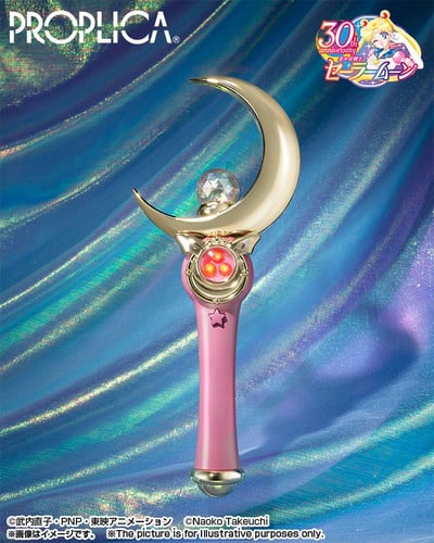 Mondstab - Brilliant Color Edition - 1/1 Sailor Moon Proplica - Bandai Spirits (9)