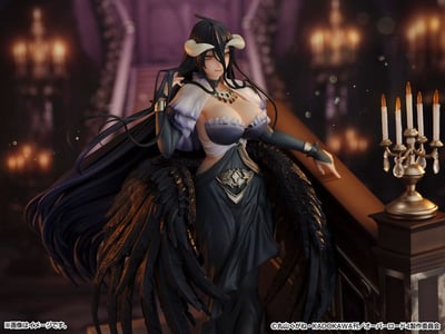 Albedo - Jet Black Dress Ver. | Shibuya Scramble Figure | Overlord | eStream | 1/7 Scale - 1