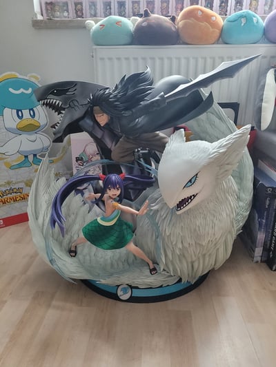 Gajeel und Wendy - Tsume HQS+ Fairy Tail 1/4 Resin-Statue