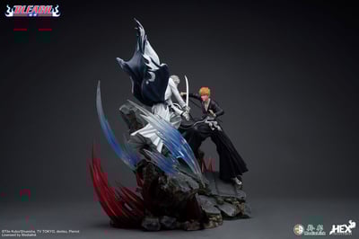 Ichigo Kurosaki vs Hollow Ichigo - Elite Dynamic Statue - Hex Collectibles (13)