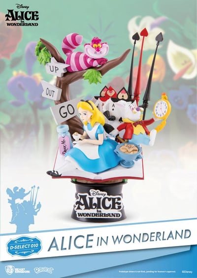 Alice in Wonderland - Disney Select Diorama - Beast Kingdom Toys - Re-Release - 1