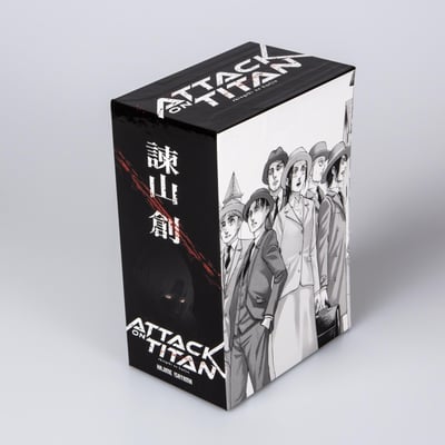 Attack on Titan - Carlsen - Band 31-34 in collector's slipcase with extra - 7