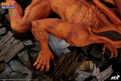 Naruto Shippuden Statue 1/8 Battle of Destiny Namikaze Minato vs Kurama 59 cm (9)