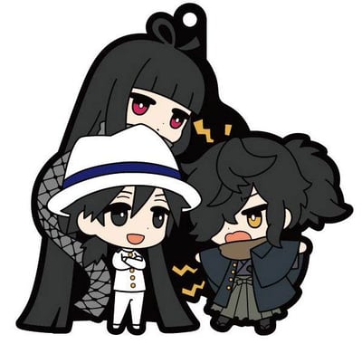 Fate / Grand Order - Buddy Collection Gummi-Anhänger - Komplettset (6 Anhänger) - 6