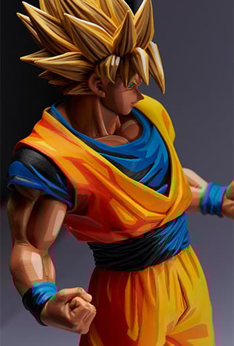 Son Goku Super Saiyajin - Master Stars Piece Manga Dimensions - 12