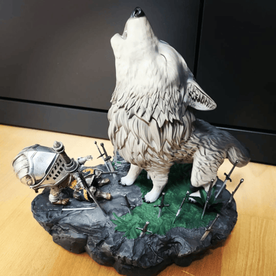 Sif, der Große Grauwolf