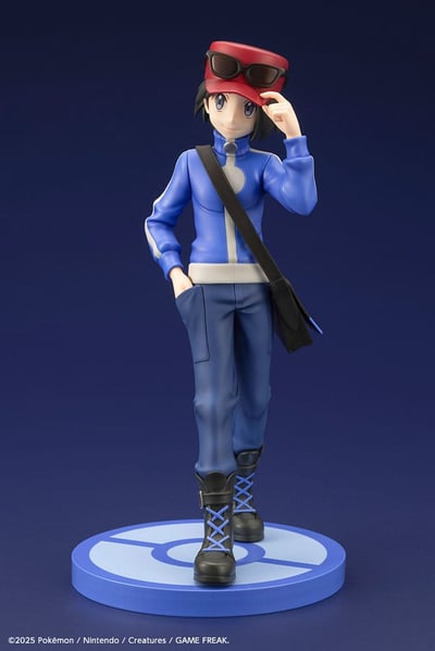 Calem und Froxy - Pokémon Figure Series - ARTFX J - Kotobukiya - 1