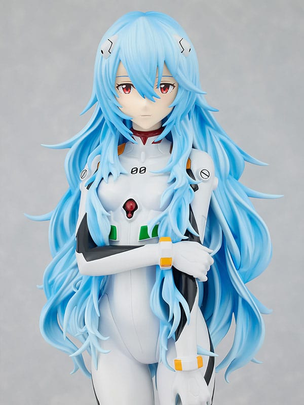 Rei Ayanami - Long Hair- XL - Neon Genesis Evangelion Pop Up Parade - Good Smile Company (7)